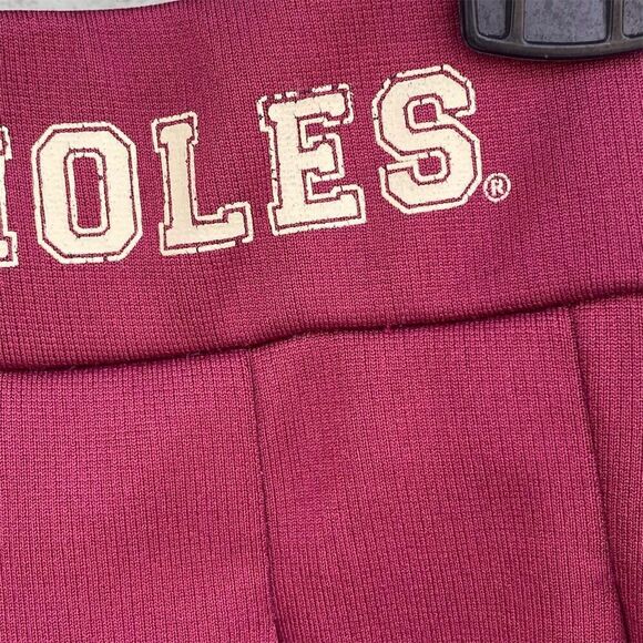 Colosseum Toddler 4T Girls Seminoles Cheer Skirt Red Pleated - Picture 3 of 9